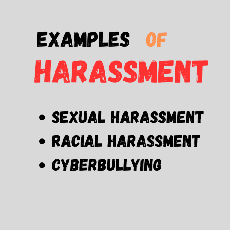 Read more about the article 10 type and examples of harassment