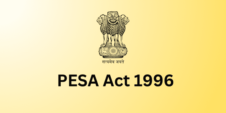 Read more about the article PESA Act 1996