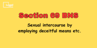 Read more about the article Section 69 BNS in Hindi
